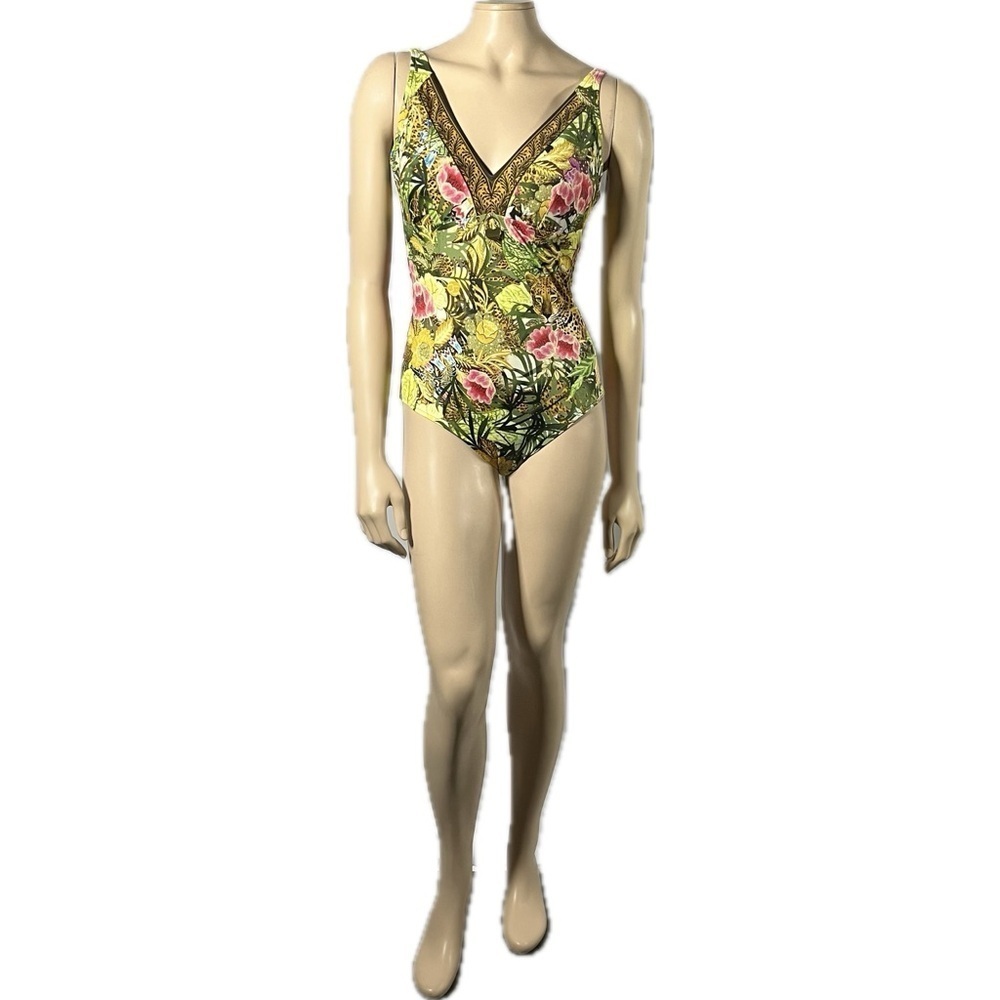 NWT Lise Charmel Jungle Panthere Floral OnePiece Swimsuit